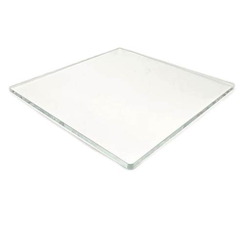 玻璃厂生产6/8/10mm平板钢化玻璃透明玻璃深加工精磨倒角钢化玻璃