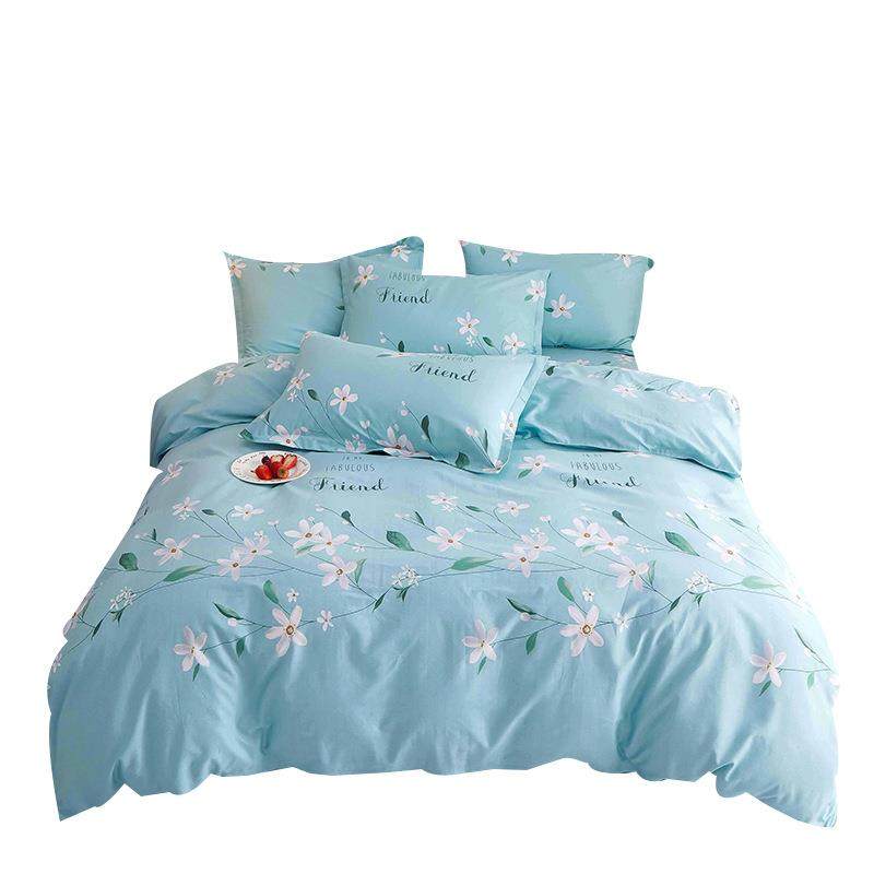 isn风小清新纯棉被套单件全棉被罩单人卡通儿童学生宿舍厂家,床上用品,学生床品套件,淘宝优惠券,粉丝福利购,淘宝优惠卷