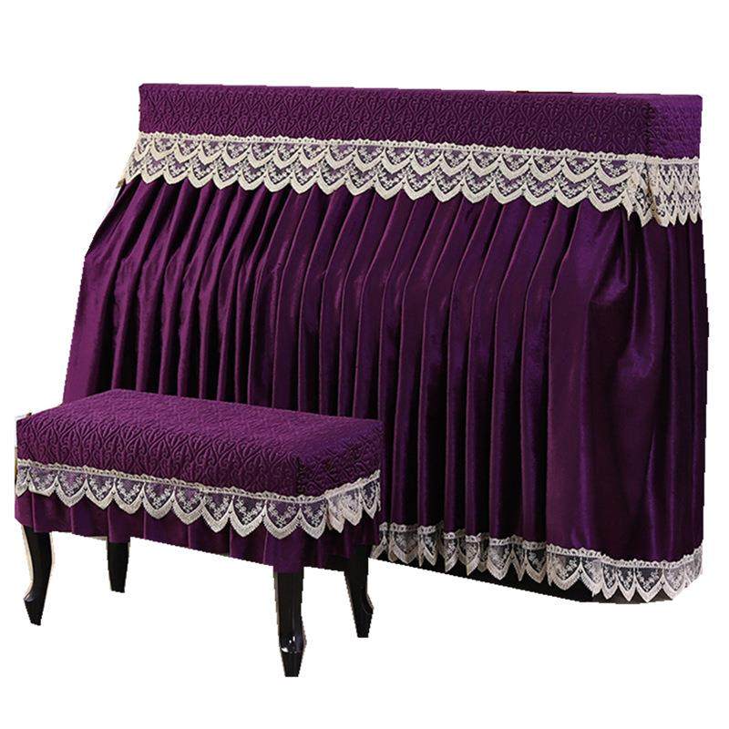 蕾丝钢琴罩弹琴不取欧式田园防尘带内衬蕾丝欧式家居罩子,居家布艺,床头罩,淘宝优惠券,粉丝福利购,淘宝优惠卷