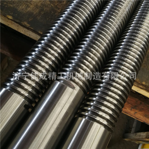 精密机床丝杆加工定制精车梯形丝杠Tr80T90Tr100正反牙7级6级螺杆