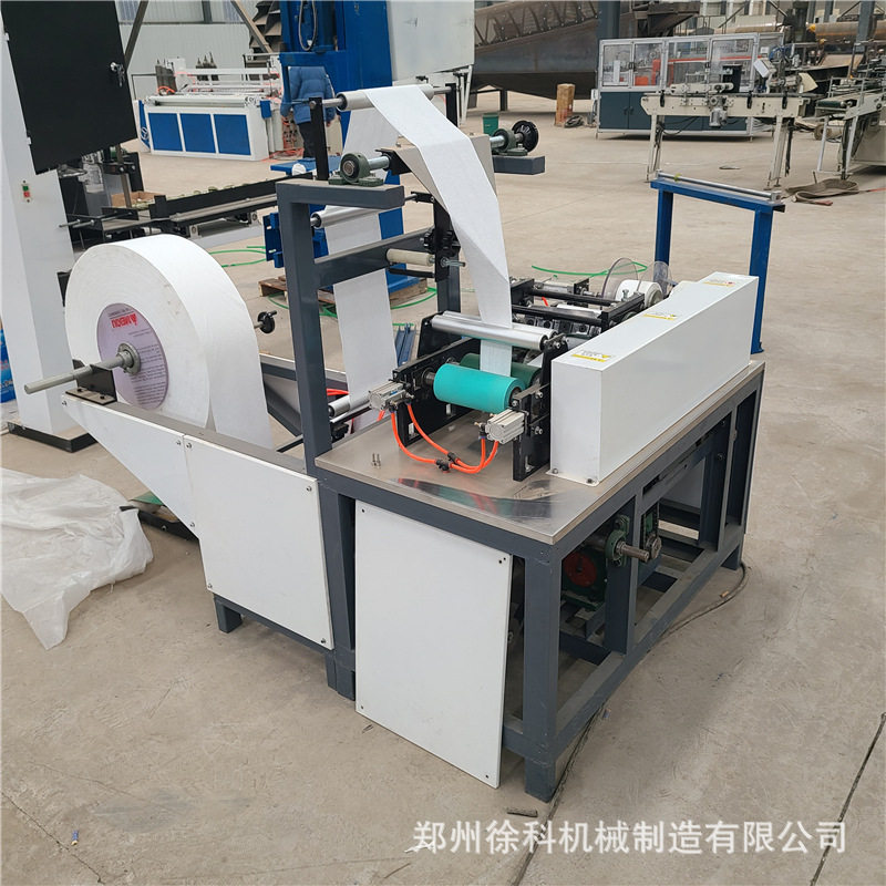全自动棉柔巾加工设备棉柔巾复卷机全自动洁面巾机器设备懒人抹布