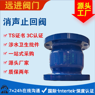 止逆阀 源头工厂法兰式 16Q HC41X 防倒流 静音止回阀