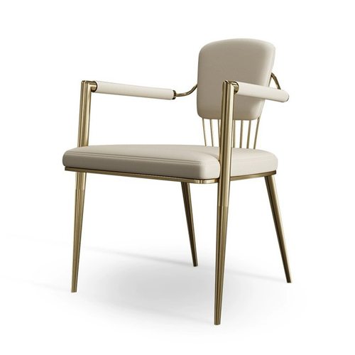 JUYI巨一意式轻奢茶桌椅组合高端大气简约办公室网红靠背客人单椅