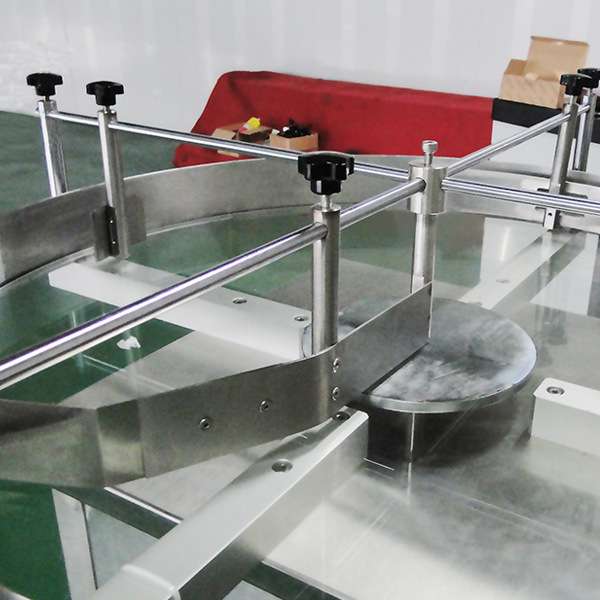 大连 转盘式理瓶机食品理瓶翻转塑料玻璃圆形转盘式理瓶机生产上