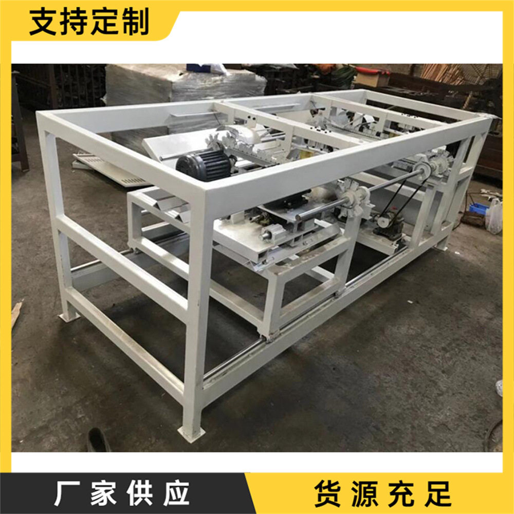 全自动木棒开牙机 扫把杆拖把杆攻丝机 小型木工家具装饰倒圆机