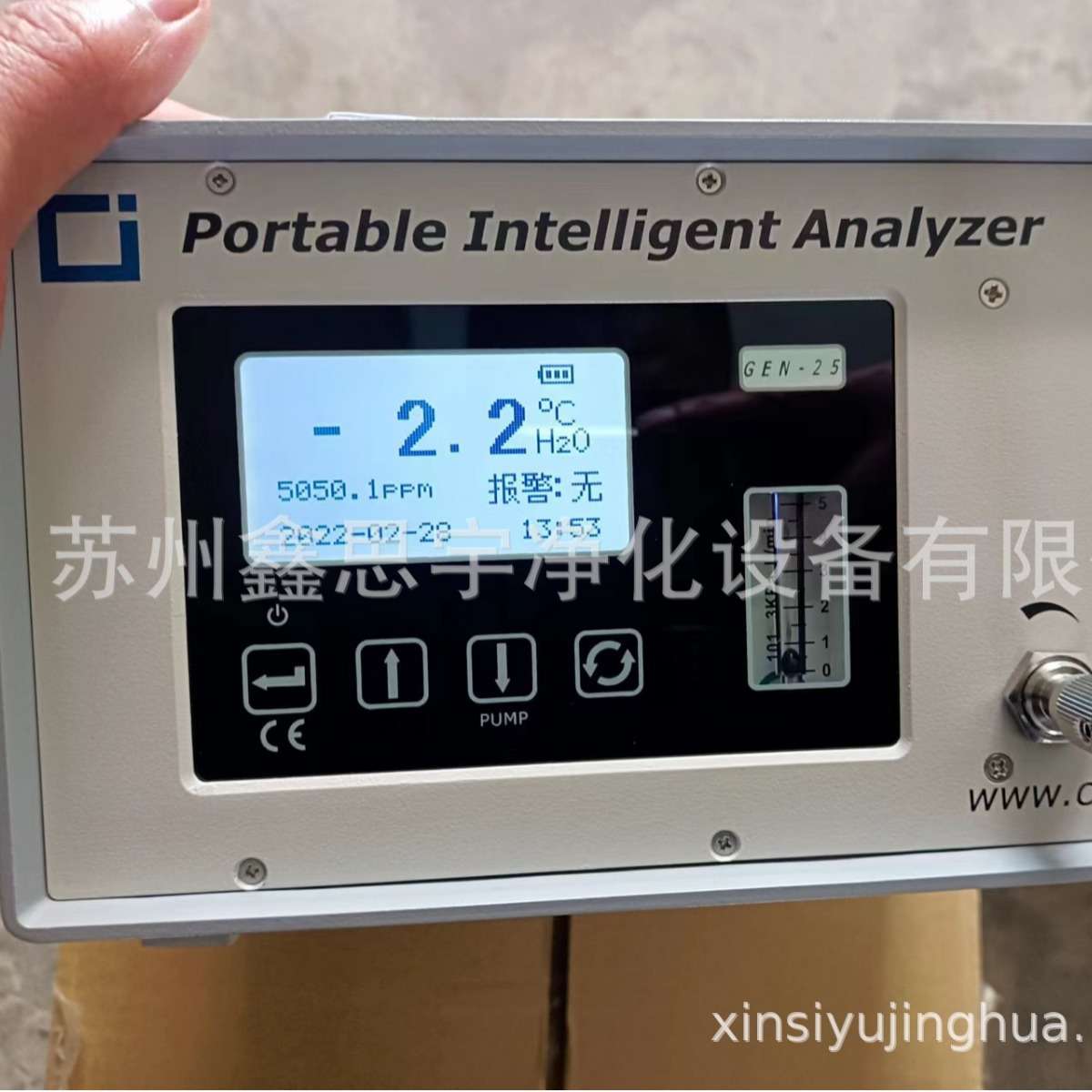 昶艾便携式氧分析仪便携露点仪GNL-B1ACI-PC931CI-PC932EN-500