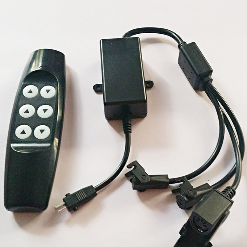 6按键433.92Hz无线遥控电动沙发会议室升降电视双电机控制盒