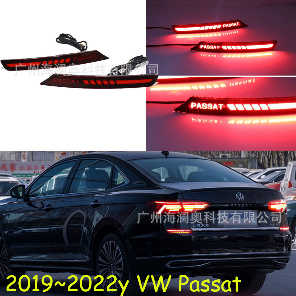 适用于大众帕萨特后杠灯流水LED刹车灯后雾尾灯2019~2022