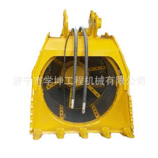 旋转筛分斗 挖机筛分斗 洗煤洗沙 挖机分拣设备