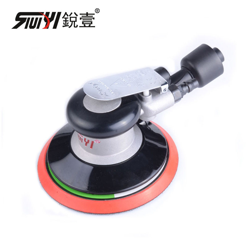 锐壹66636寸气动砂纸机吸尘款打磨机抛光机打蜡机气动工具