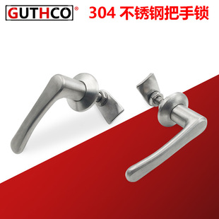 304不锈钢把手锁 可调节工业迫紧式柜门锁 机械配电箱冷库们执手