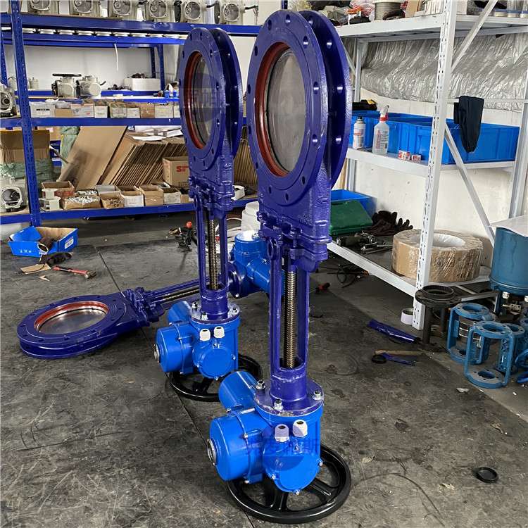 陶瓷刀闸阀PZ673TC-10C DN150气动手动耐磨排渣阀煤粉灰刀闸板阀