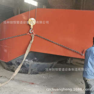创恒生产 锅炉排粉风机进 风箱 烟风煤粉风机进 风箱 90度 60度