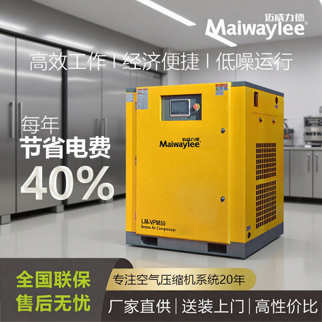 德国技术螺杆空压机7.5-37kW