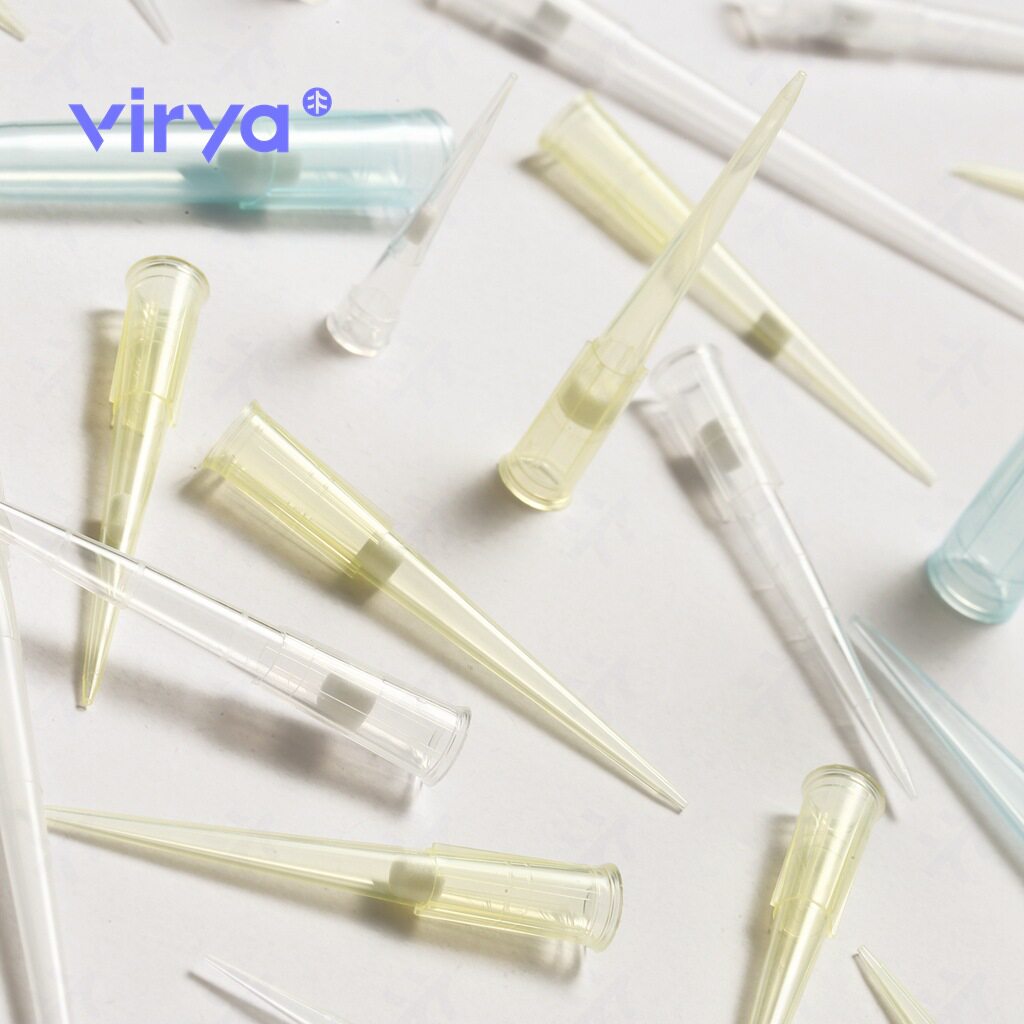 Virya300μL吸头 低吸附袋装 无热源无DNA RNA酶PP材质3216011
