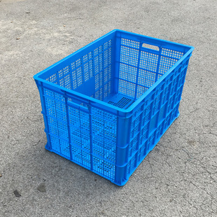供应880筐外径890*595*545塑料筐规格 带轮周转筐 苏州塑胶周转筐