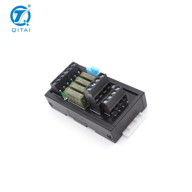 QMY400A-P中转继电器模组端子台齐泰科技可加底座继电器模组工厂