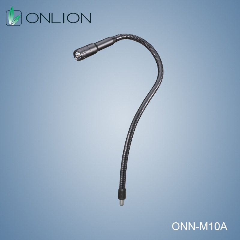 ONN欧恩万向软管鹅颈灯LED机床工作灯设备照明灯防水机床射灯24V