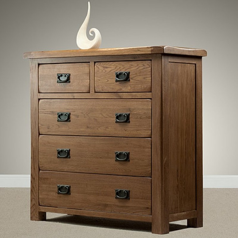 纯橡木家具/五斗柜/储物柜/衣柜橱斗柜田园收纳柜/餐边柜实木家具