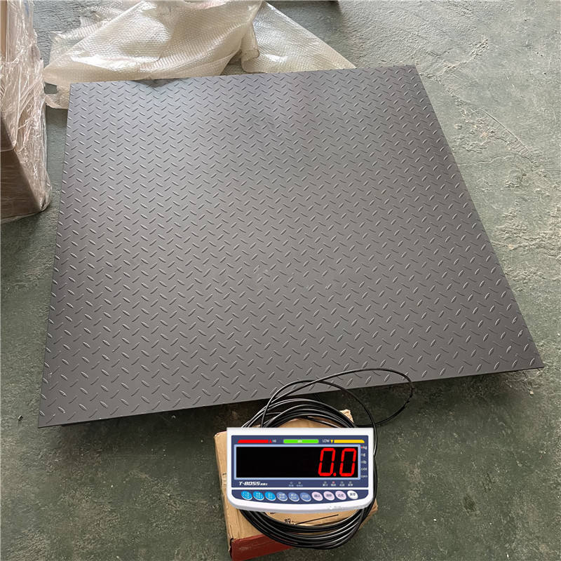 1200X1200MM1000公斤工业标准式电子磅秤 1500千克加厚款电子地磅