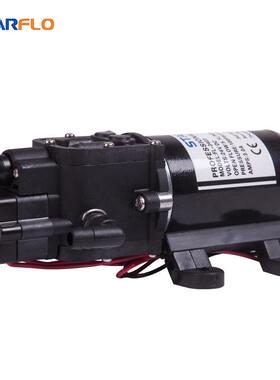 带压力开关12V/24V100W高压洗车泵直流自吸增压电动隔膜泵洗车泵