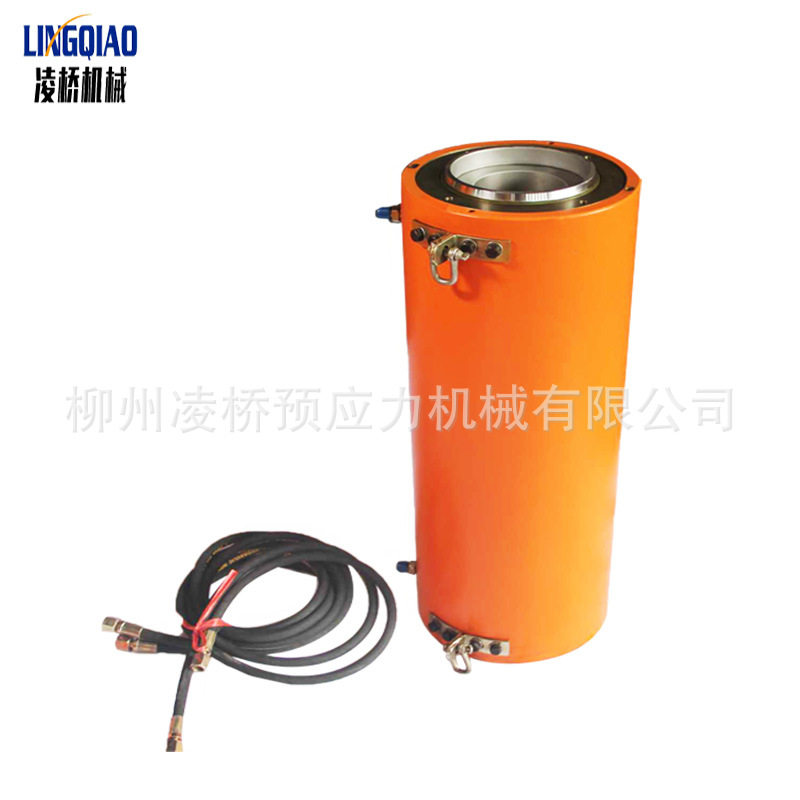 海南海口厂家直销挂篮前移专用长行程穿心千斤顶可生产大小行程