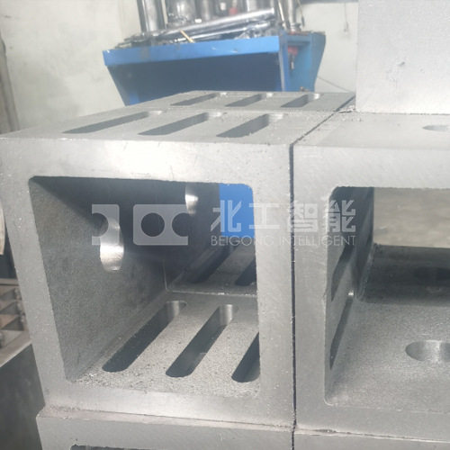 大型铸铁方箱机床垫箱T型槽加工孔定位件CNC数控机床用夹台夹具板