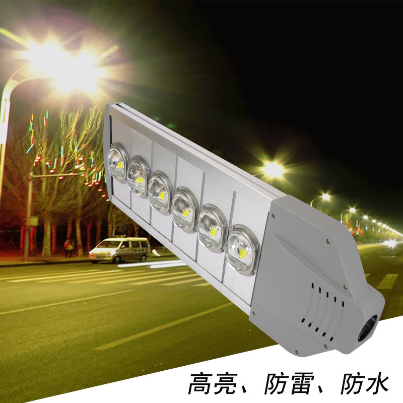 LED型材路灯头100W防水模组路灯市电道路照明灯200W新农村工程灯图片