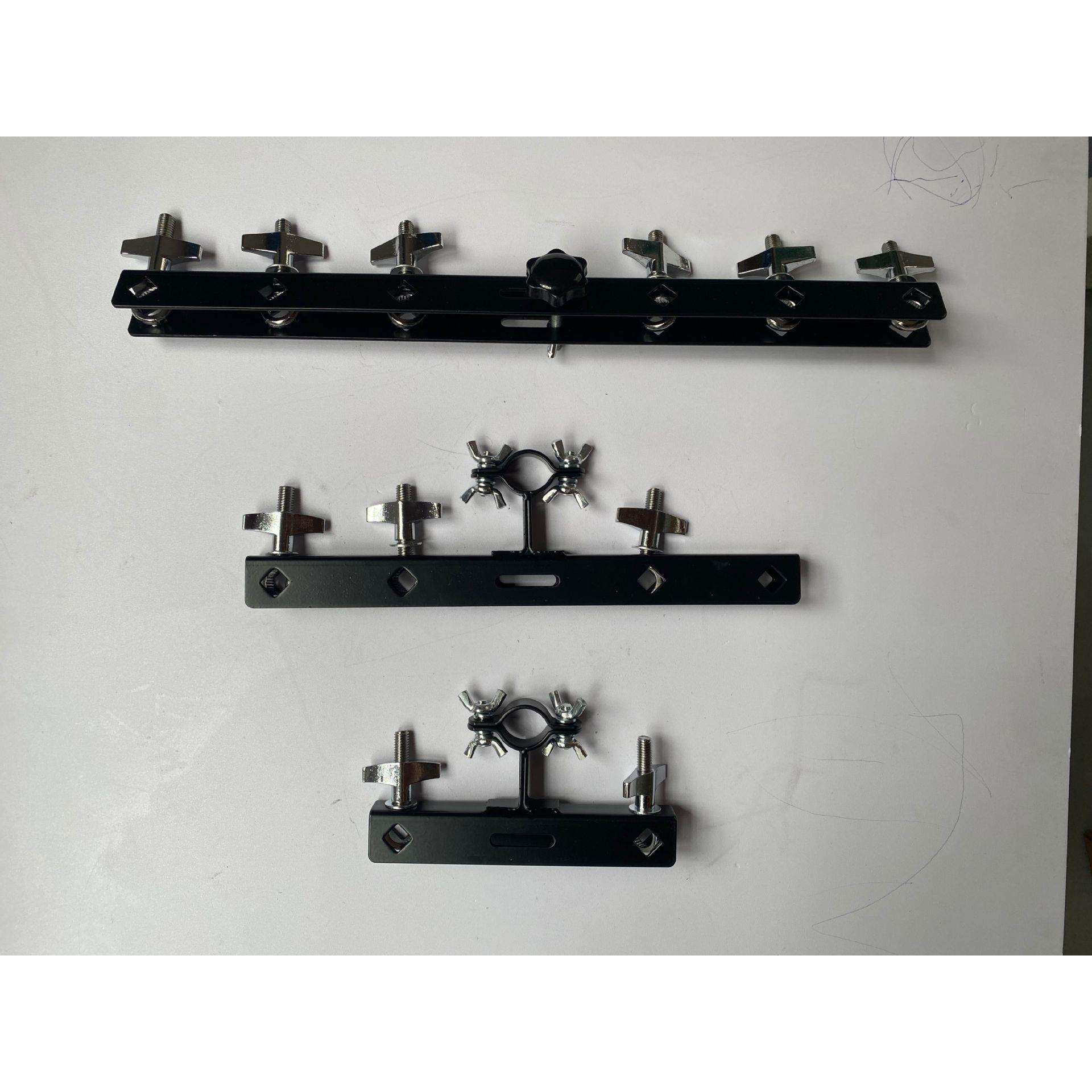 打击乐器多牛铃支架加固款小打击乐器六头架子鼓万用扩展架配件