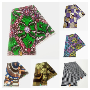 fabric wax 非洲蜡染布棉质量花布蜡染布african Ankarad