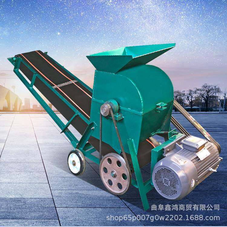 种植土电机粉土机 450型建筑垃圾打碎机 煤矸石电动破碎机