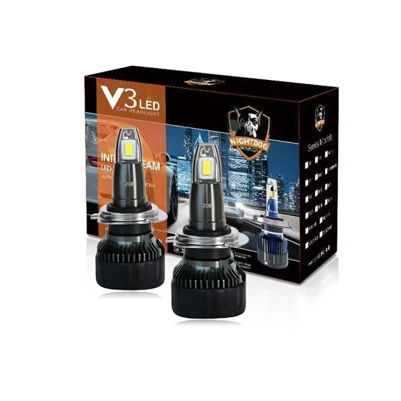 40W V3 LED 汽车前大灯 汽车led车灯 led大灯前照灯 H1 H4