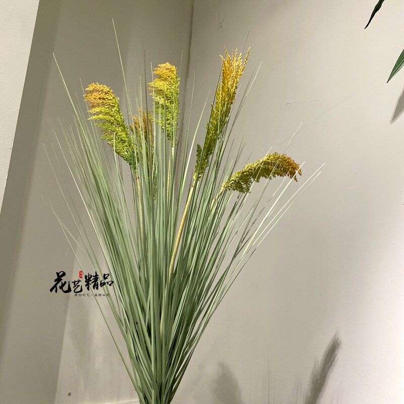 造景仿真狗尾草芦苇橱窗装饰秋色套装地被细兰叶仿真摆放花艺草堆