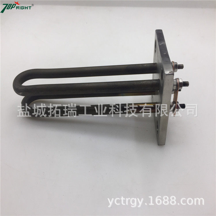 防爆防腐蚀不锈钢304法兰式电热管水烧型法兰加热管发热管