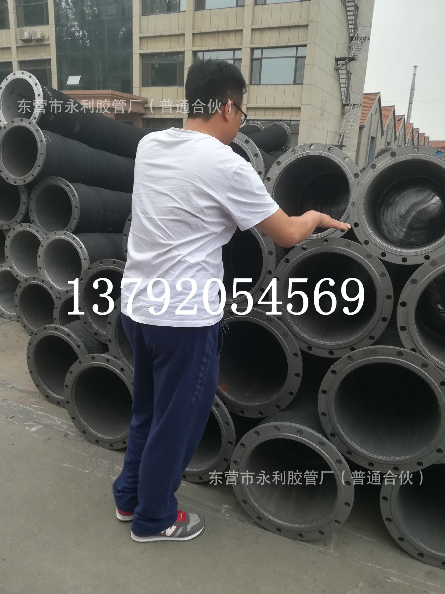DN200mm250mm300mm大口径输吸油胶管 钢丝骨架橡胶管 排吸水胶管