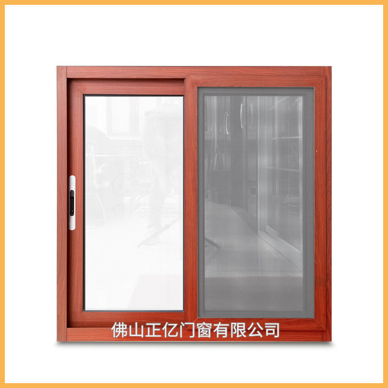 定做铝合金门窗80断桥推拉窗 隔音隔热铝系统门窗外贸出口厂家
