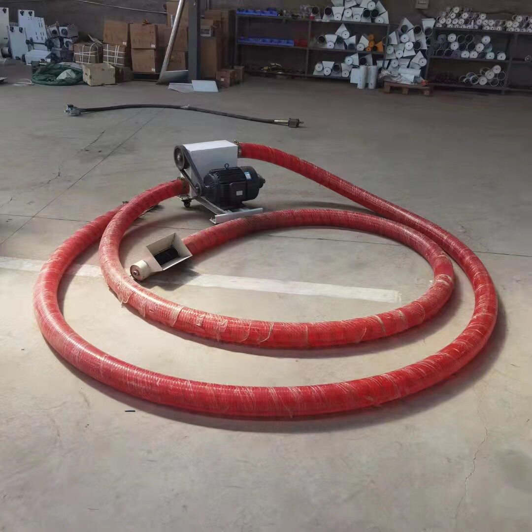 中驱工地螺旋大管径吸粮上料机