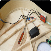 BBAND 尾钉背带扣EQ民谣古典吉他拾音器批发 A2.2管式 A1.2 A1.2N