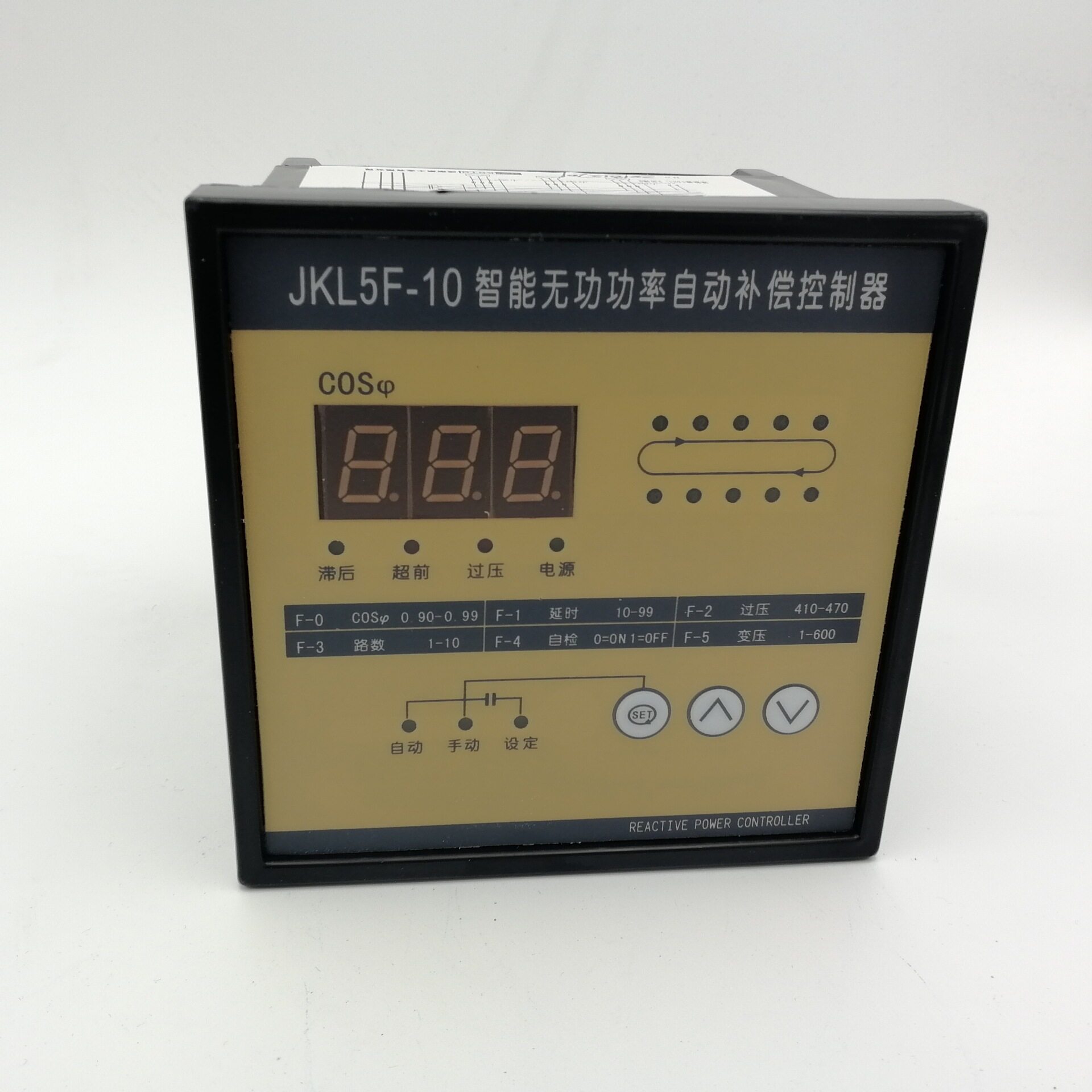 KOTO温州威斯康九肚JKL5F-10JKL5F-12智能无功功率自动补偿控制器