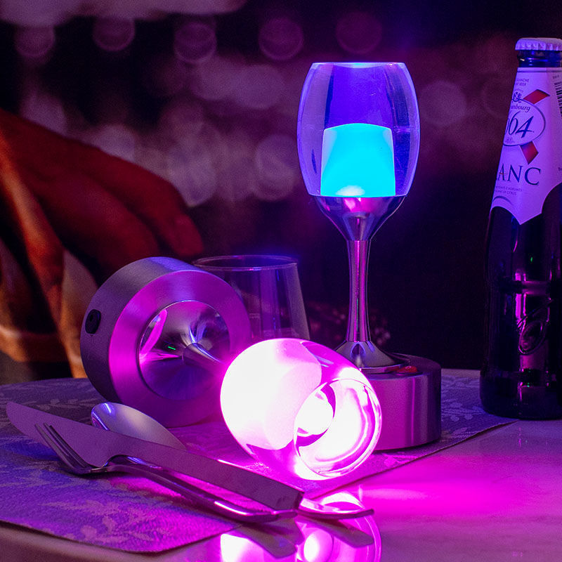 酒吧氛围台灯个性创意餐厅清吧夜店氛围灯酒吧桌灯台灯浪漫小夜灯