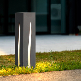 现代简约草坪灯草地灯方形灯庭院灯花园灯外户外景观灯公园灯