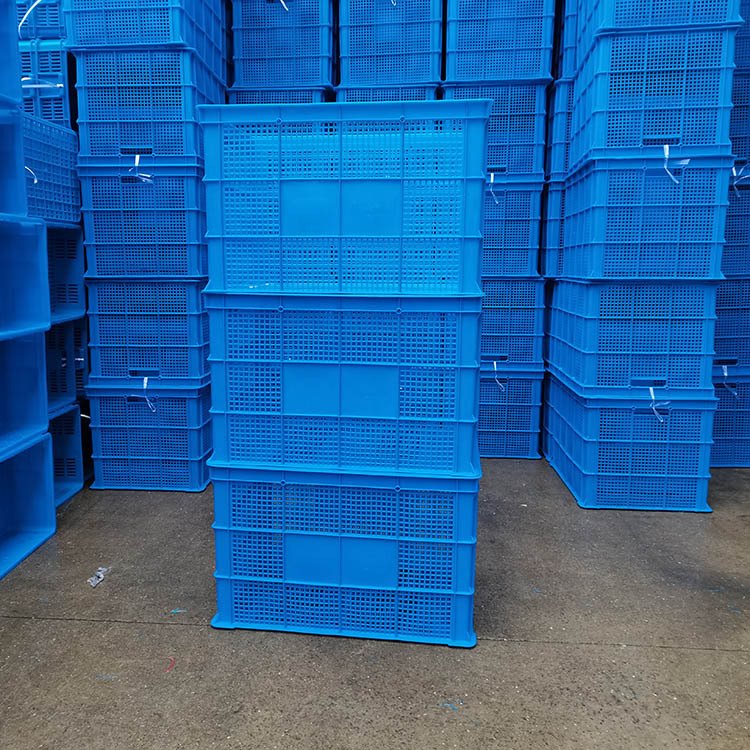 680塑料筐加厚1米大号周转筐水果蔬菜储物筐收纳筐镂空塑料框批发