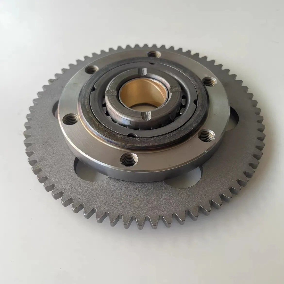 适用QJ250-H天王XV125太子XV250超越离合器起动盘启动盘大齿本体