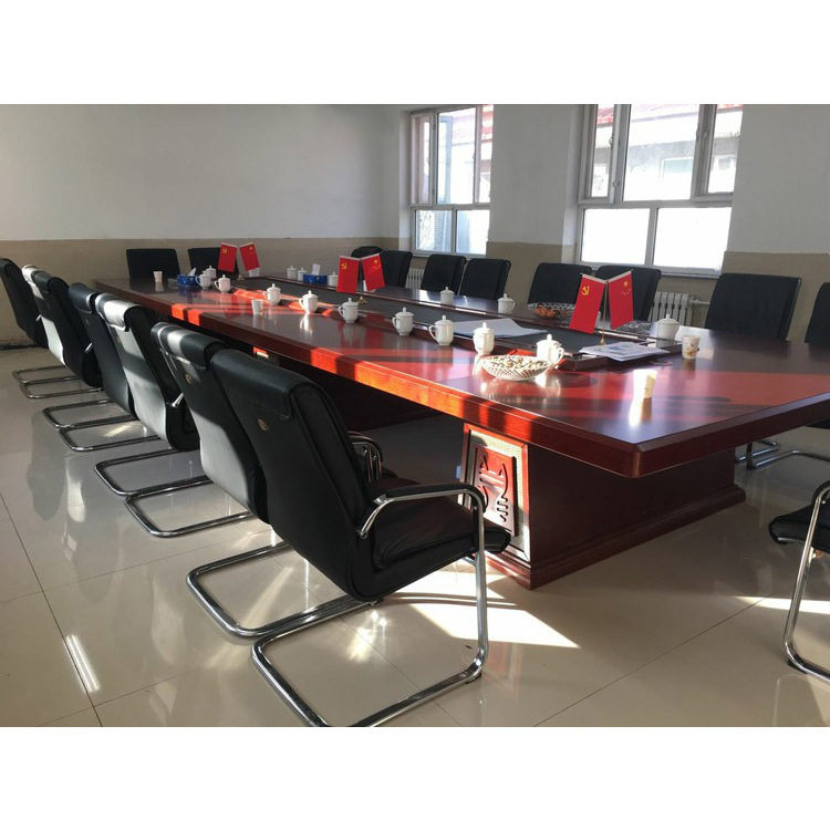 北京会多人喷漆皮气派会议桌