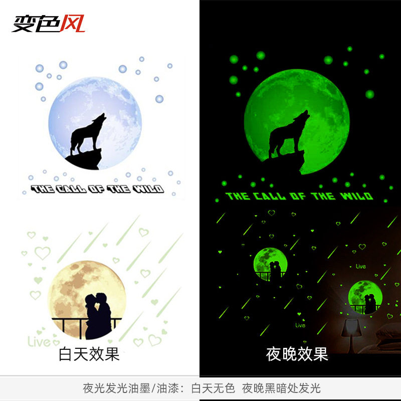 变色油墨 温变 光变 夜光 隐形荧光 变色龙 遇水变色油墨变色油漆