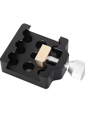 星缘导星镜鸠尾板黑色方形75度鸠尾槽天文望远镜配件方板