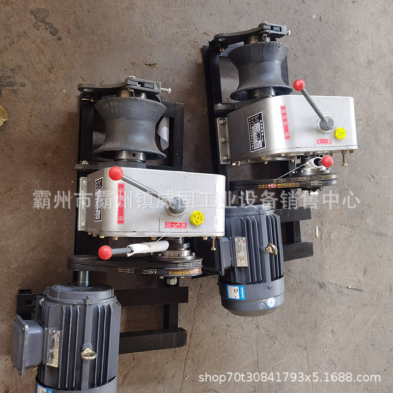 三档位机动绞磨3T/5T/8T电力施工汽油绞磨机线缆敷设卷扬机