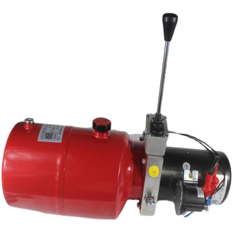 半电动堆高车叉车升降12V液压站电机马达总成升特