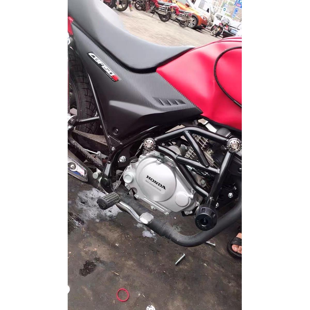 适用于CBF150R/S前保险杠 机车SDH150-25/27摩托车竞技防摔杠护杠