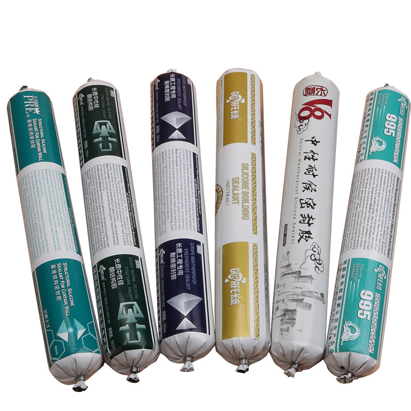 长鹿995幕墙结构胶982工程中性耐候密封胶龟池瓷砖建筑防水耐候胶